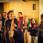 K. J. Sax - Opening party